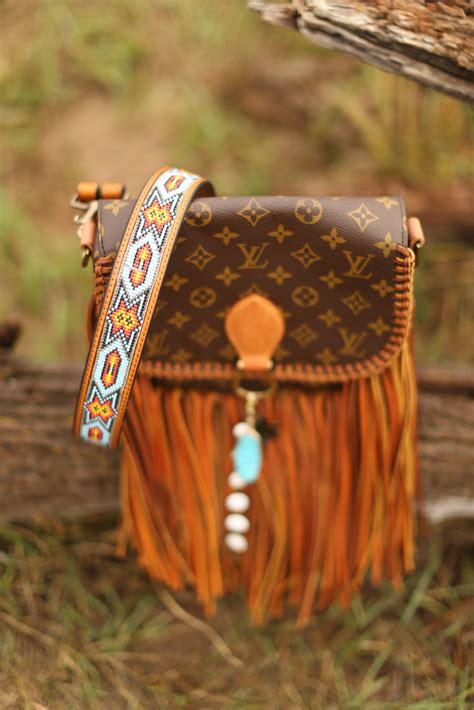 western louis vuitton fringe bag|vintage boho louis vuitton bags.